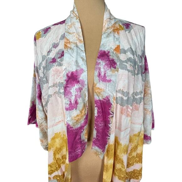Brooke Webb for Anna & Ava Lightweight Kimono Duster One Size Art to Wear - Picture 5 of 7